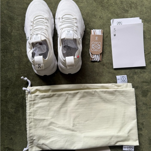 Loewe White Women's Sneakers - Picture 6 of 16